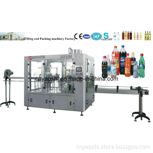 Soft Drink Machinery, Carbonated Drink Rinsing Filling Capping Machine (DXGF18-18-6)